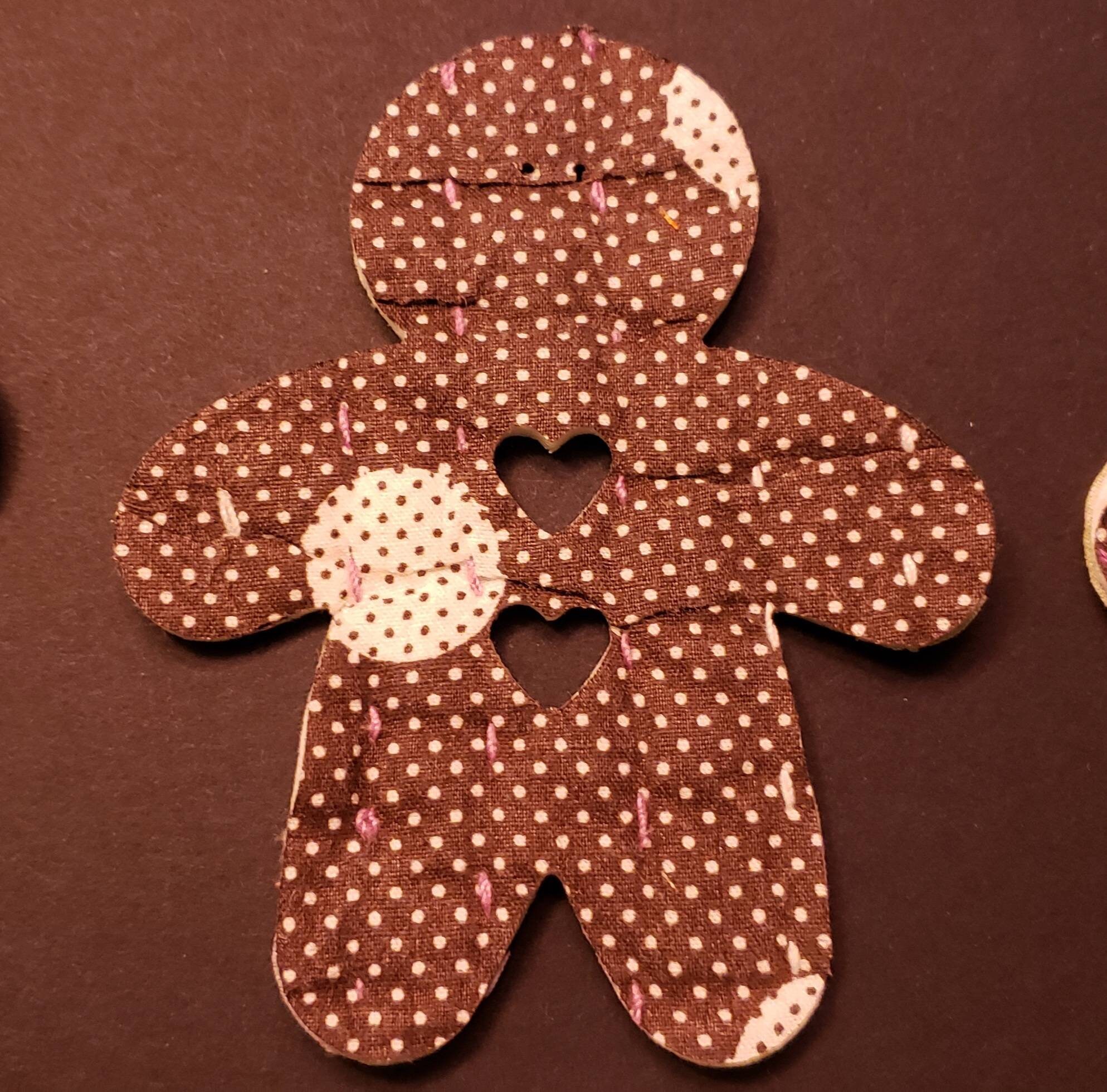 Gingerbread Man Diecuts From Modern Quilt Cutter Quilt Etsy