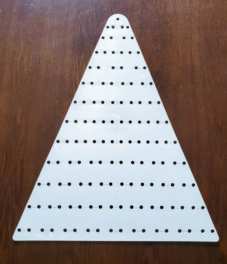 Unique in the Creek UITC triangle tree wreath board plastic Etsy