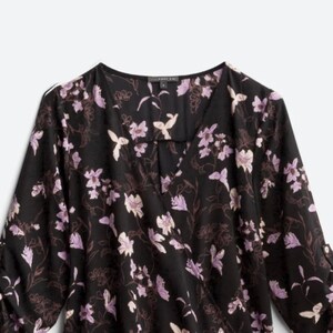 West kei allan rolltab high low blouse sale