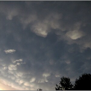 Mammatus Smile, Archival Pigmented Inkjet Photograph on Archival Photographic Paper w/ Archival Mat & Mount, 2 Sizes