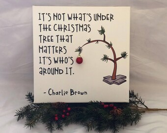 charlie brown christmas charlie brown tree charlie brown quote canvas art christmas decoration christmas gift - Charlie Brown Christmas Decorations charlie brown christmas charlie brown tree charlie brown quote canvas art christmas decoration christmas gift - Charlie Brown Christmas Decorations