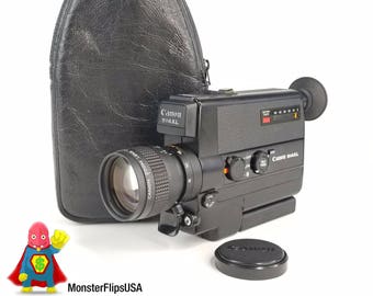 Canon 514XL Fully Functioning Professionally Serviced Super 8 Camera USA Seller - Options: Lens Cap, Leather Bag, 1 Year Service Maintenance