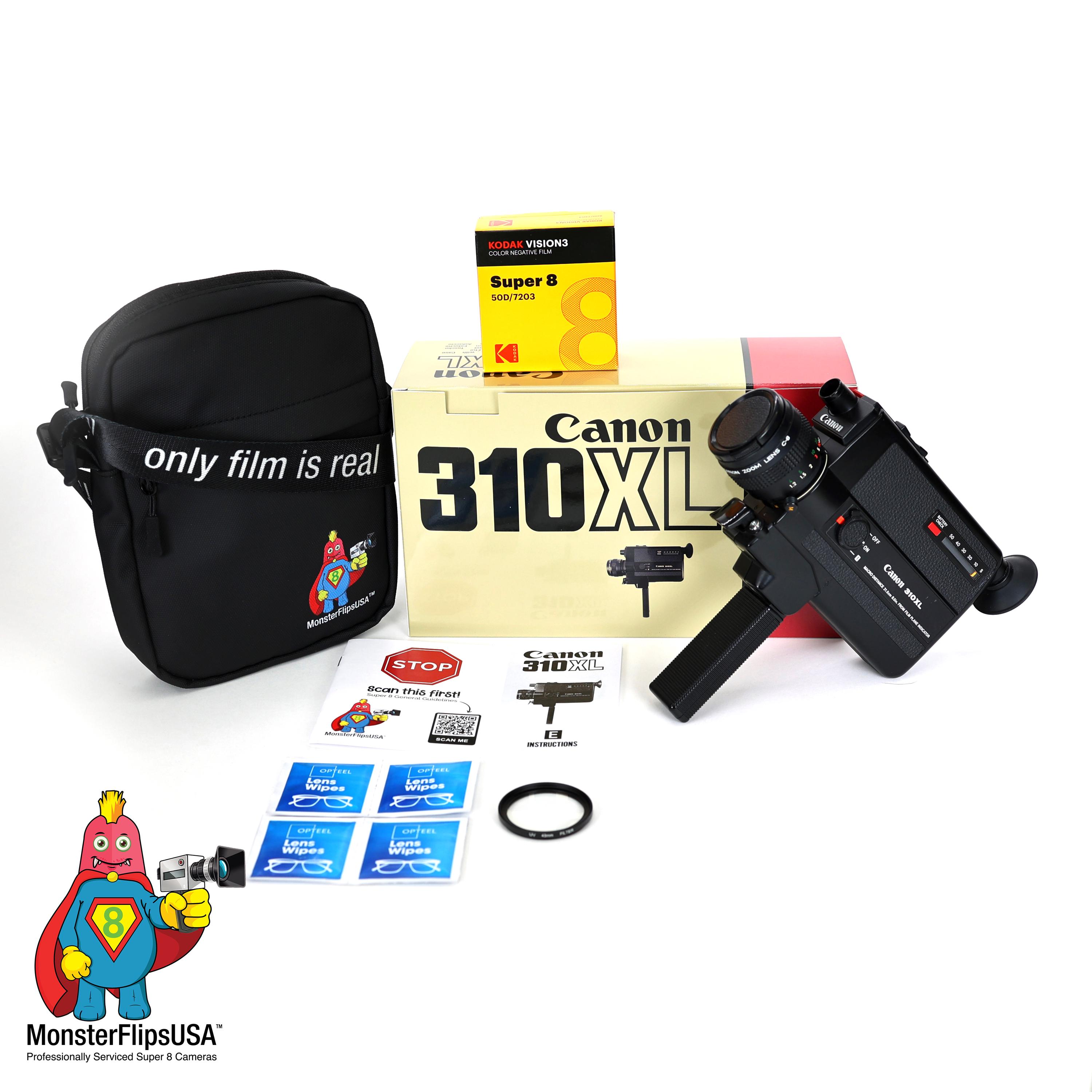【簡易動作確認済】Canon 310XL 8mm フィルムカメラ Canon 310XL Super 8 Camera Professionally Serviced With Options - Etsy