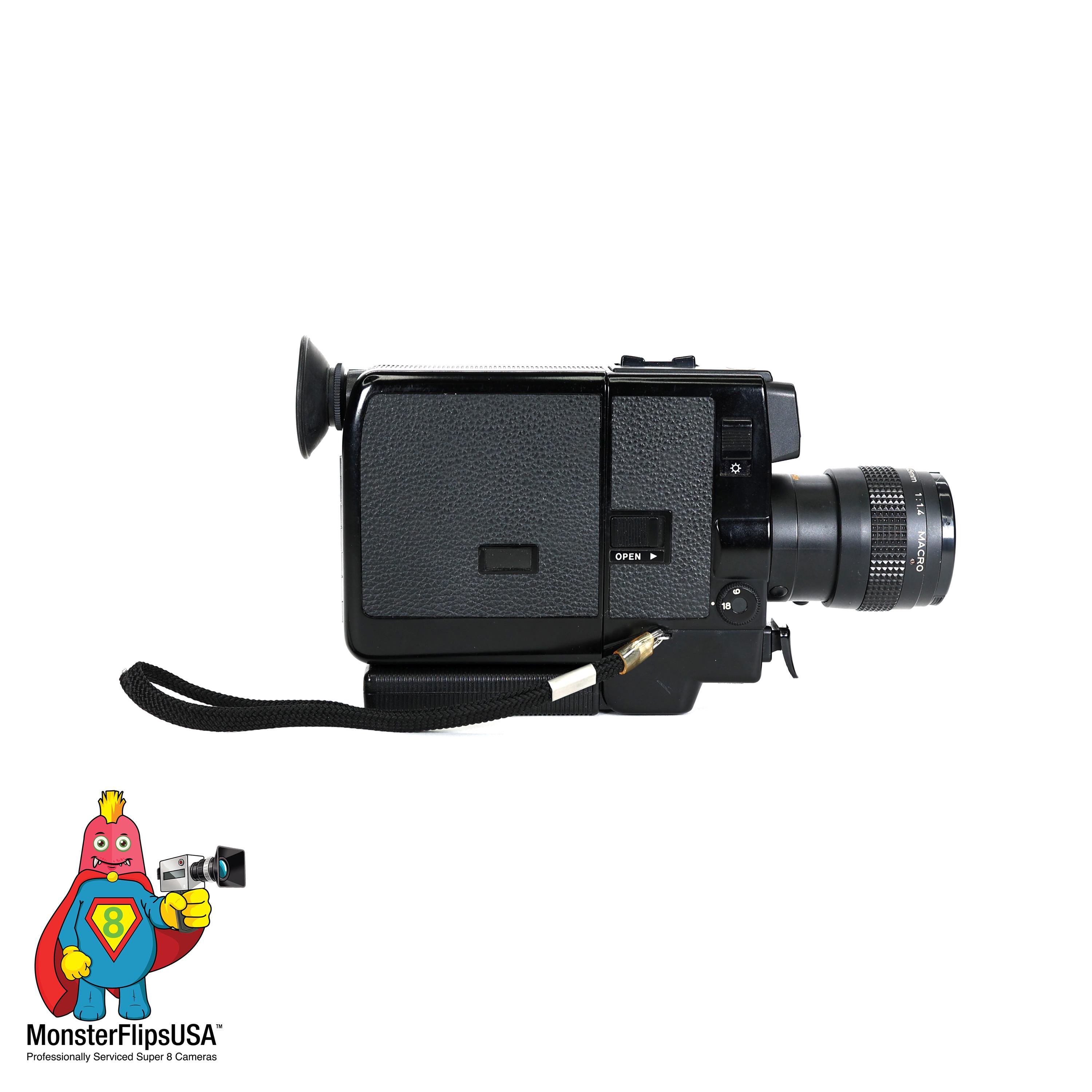 Canon 514XL Super 8 Camera: Serviced, Tested, With Optional Lens