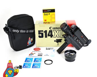 Canon 514XL Super 8 Camera: Serviced, Tested, With Optional Lens Canon 514XL Super 8 Camera: Serviced, Tested, With Optional Lens