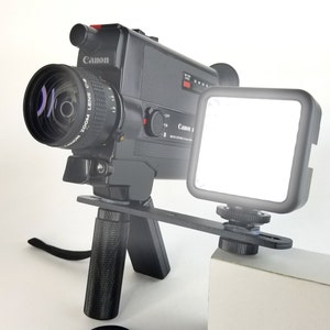 Light Cube Rig with Dual Bracket and Metal Handle/Grip for Canon 310XL and Canon 514XL