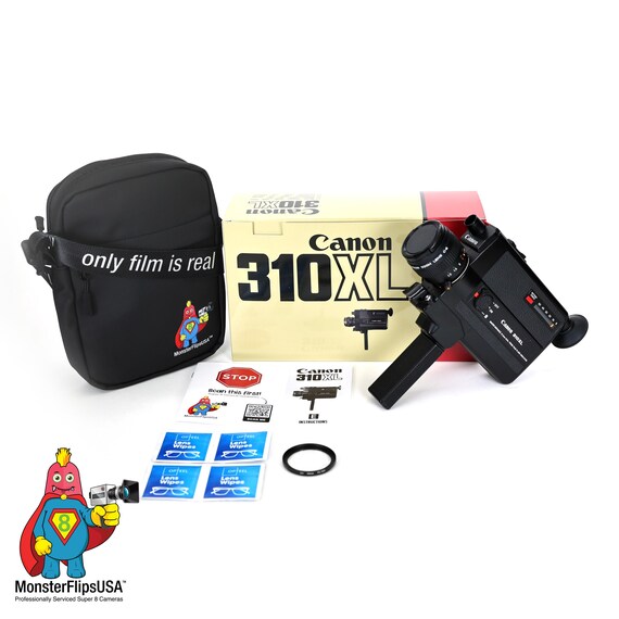 Canon 310XL Super 8 Camera Filmmaker's Bundle -professionally