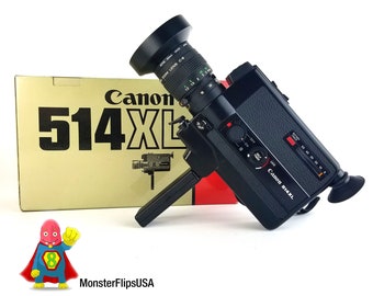 Canon 514XL Full CLA Service! with Optional Retail Box and choice of C-8 Wide Attachment, Wide Lens, or 1.4X Tele Converter