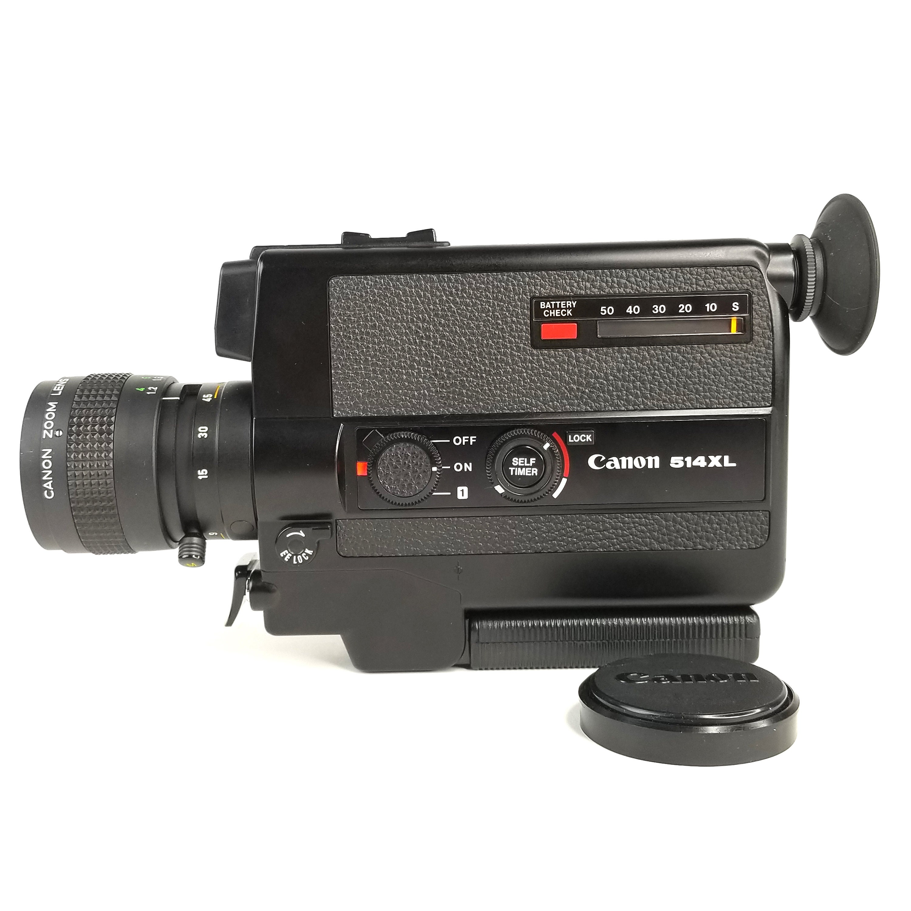 Canon 514XL Super 8 Camera Professionally Serviced and Fully