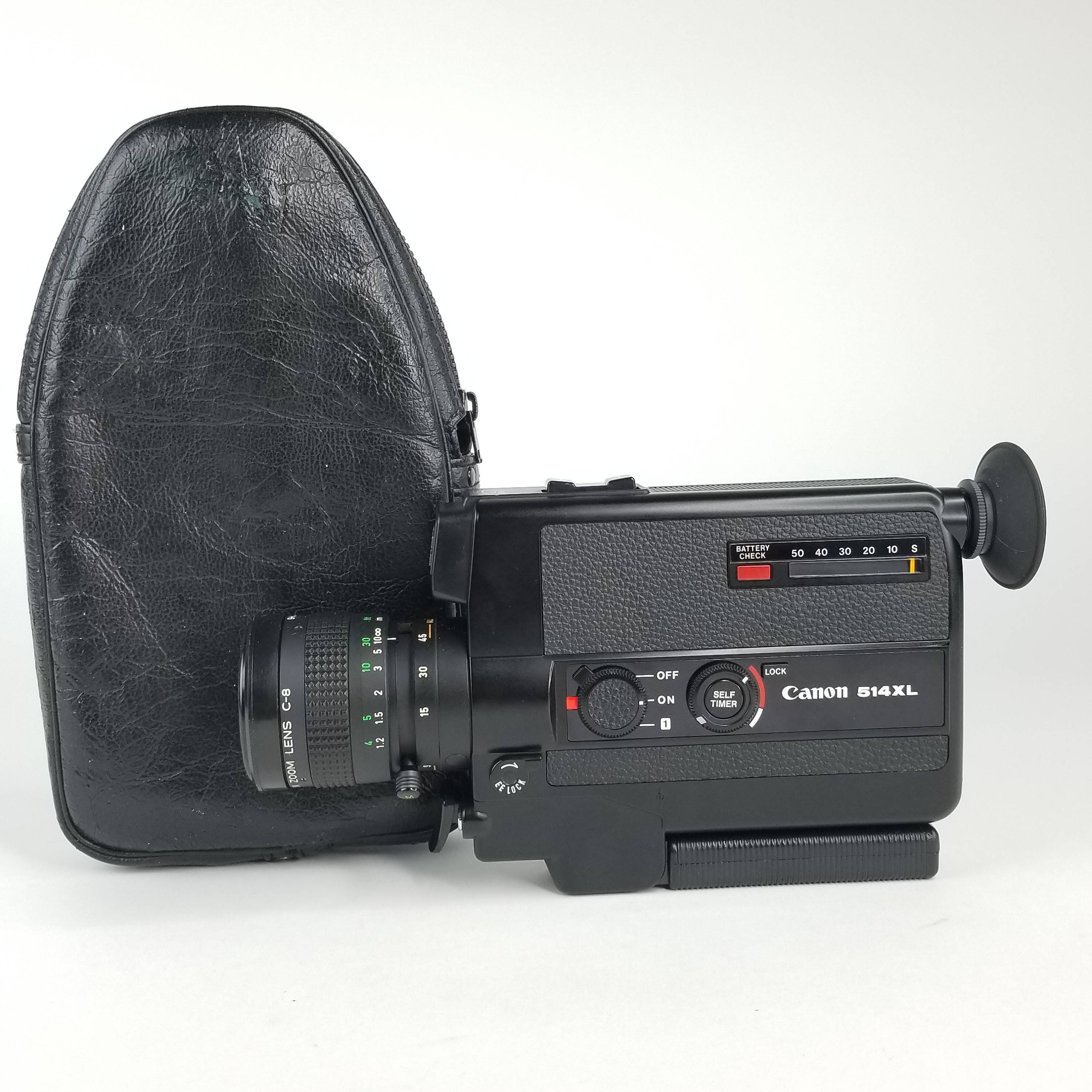 Canon 514XL Super 8 Camera Professionally Serviced and Fully