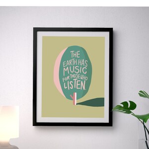 Tree Print Minimalist Wall Art Illustration Digital Print Printable Art Instant Download