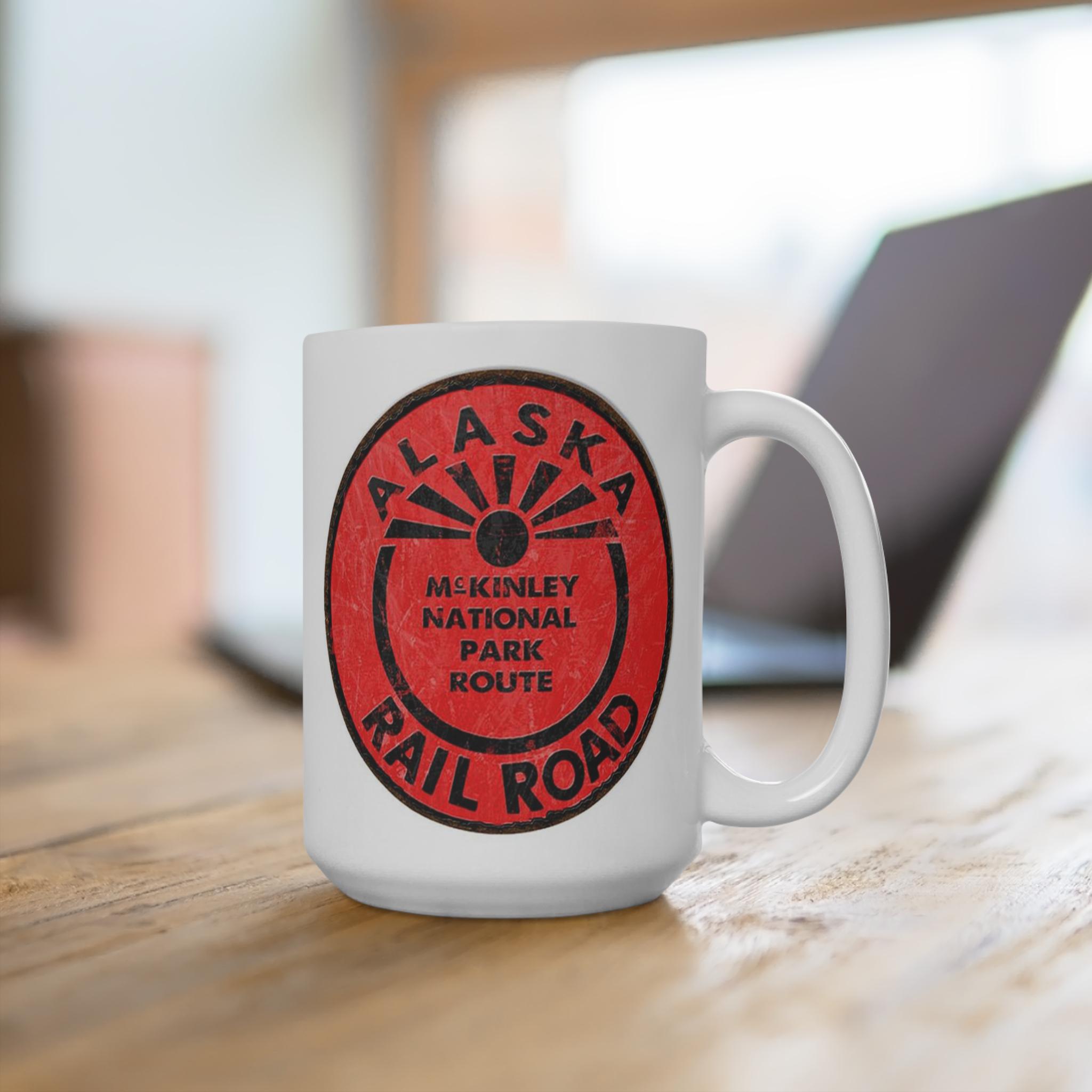 Alaska Railroad Mckinley Route Coffee Mug - Travel Souvenir - Etsy