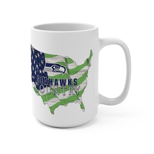 Seahawks Coffee Cup - Etsy