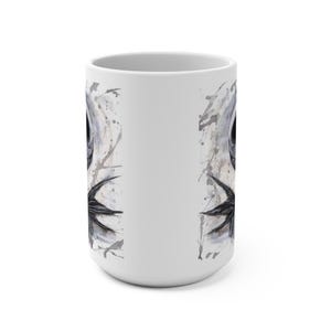Taza de Jack Skellington: Decoración de Halloween de Pesadilla antes de Navidad imagen 2