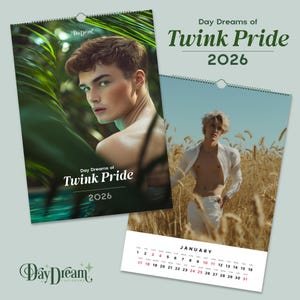 2026 - Twink Pride - Handsome Men Art Calendar