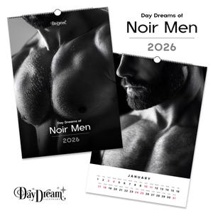 2026 - Noir Men - Handsome Men Art Calendar