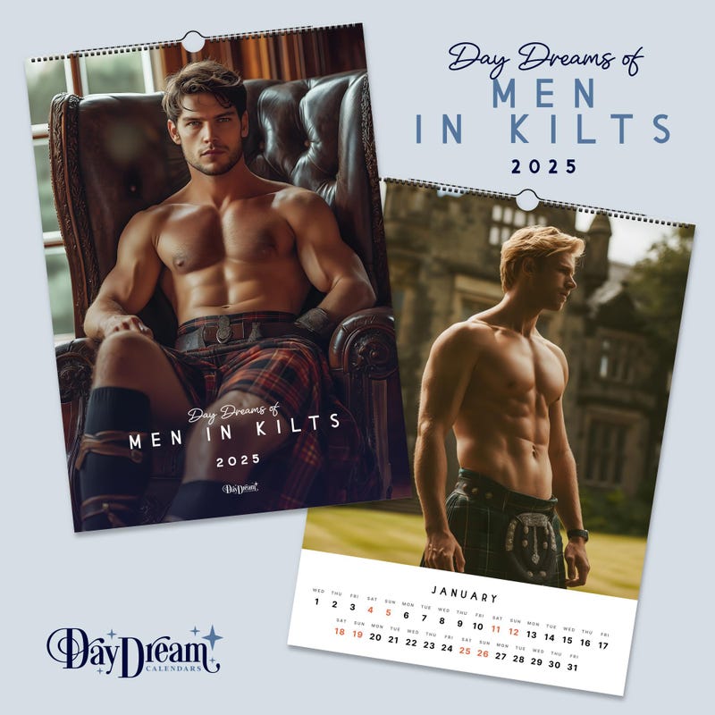 Naked Men Calendars Etsy