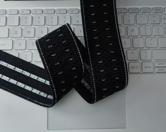 2 tums resår 50 MM Jacquard-resårband, klädaccessoarer - 1 kubikmeter