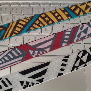 1 Zoll elastisches 25 mm Jacquard-Gummiband, Bekleidungszubehör -1 Yard