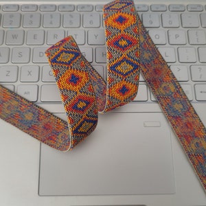 1 Zoll elastisches 25 mm Jacquard-Gummiband ， Bekleidungszubehör -1 Yard