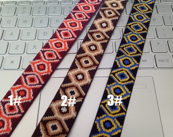 Jacquard Elastic Band: 1 inch Colorful Clothing Accessories