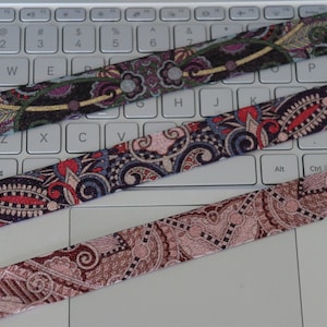 Jacquard Elastic Band: 1 inch (25MM) Clothing Accessories - 1 Yard