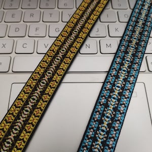 1 Zoll elastisches 25 mm Jacquard-Gummiband, Bekleidungszubehör -1 Yard