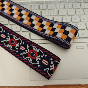 1,5 Zoll elastisches 38MM Jacquard-Gummiband ， Bekleidungszubehör -1 Yard