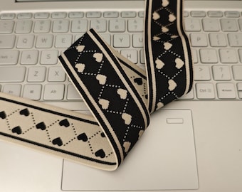 1,5 tums resår 40 MM Jacquard-resårband, klädaccessoarer - 1 kubikmeter