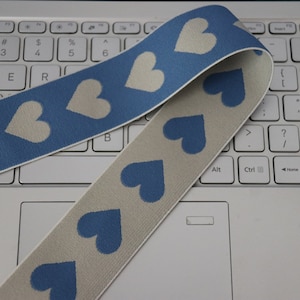 1,5 Zoll elastisches 40MM Jacquard-Gummiband ， Bekleidungszubehör -1 Yard