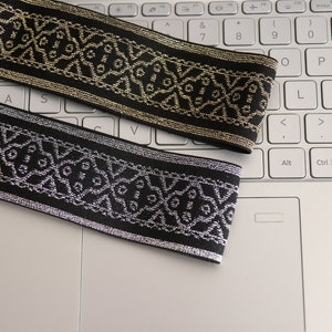 2 inch Elastic 50MM Jacquard Elastic band ,Clothing accessoriesard -1 Yard