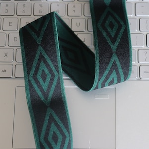 1.5 inch Elastic 40MM Diamond pattern Elastic band，Clothing accessories -1 Yard