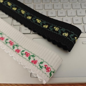 1,5 Zoll elastisch 40MM Polyester Druck Gummiband, Bekleidungszubehör -1 Yard