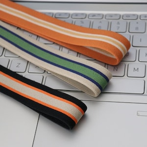 1 inch elastic 25 MM Stripe Elastic band，Clothing accessories  -1 Yard