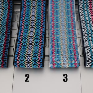 2 inch Elastic 50MM Jacquard Elastic band ,Clothing accessoriesard -1 Yard