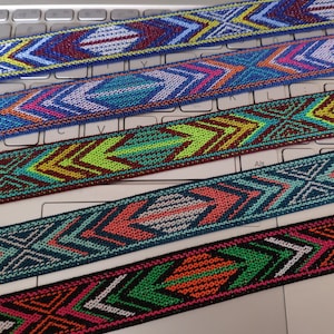 1 Zoll elastisches 25 mm Jacquard-Gummiband ， Bekleidungszubehör -1 Yard