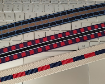 Jacquard Elastic Band: 1 inch (25MM) Clothing Accessories - 1 Yard