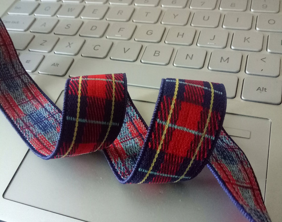 1 inch elastic 25MM Jacquard Elastic band 1 Yard Etsy