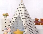 Cross teepee,teepee tent kids,kids teepee,playhouse,tipi pour enfant