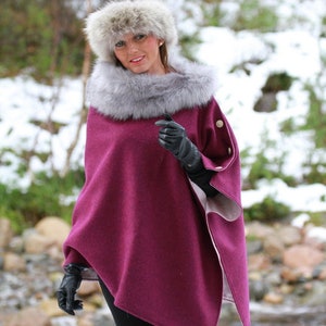 Harris Tweed Cape Etsy UK