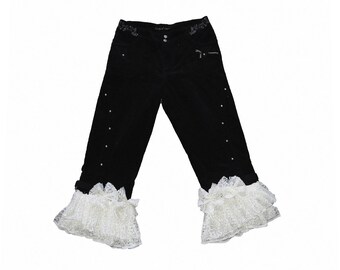 Black velvet Capris 03