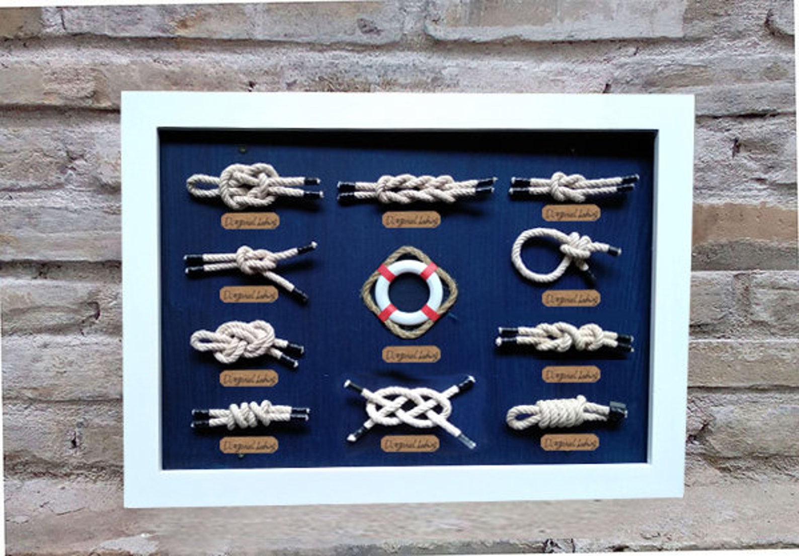 Big Nautical Wall Decor Nautical Knotframed Nautical Etsy UK