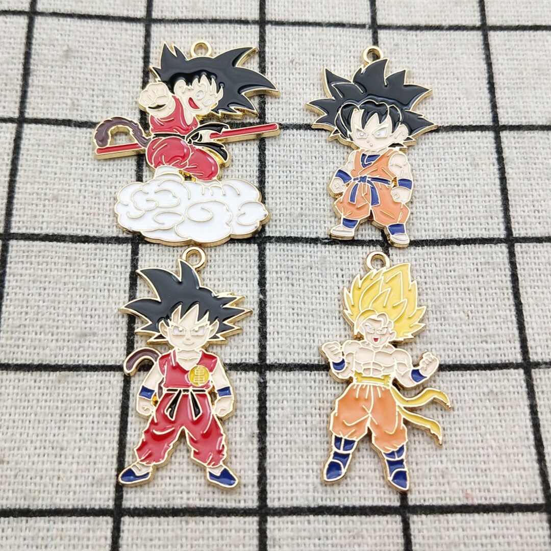 10/16pcs, Cartoon Anime Charm Enamel Bracelet Charm Necklace Pendant ...