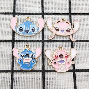 10/16pcs, Cartoon Charm Enamel Charm Bracelet Charm Necklace Charm Earring Pendant Diy Making Craft Supplies Gold Plated