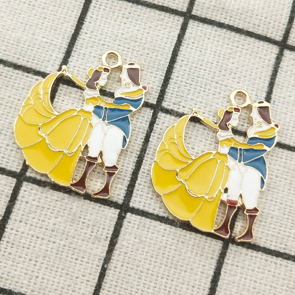 10pcs Boy and Girl Charm Metal Charm Jewelry Pendant Earring Etsy