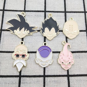 10/12pcs, Cartoon Charm Enamel Bracelet Charm Necklace Pendant Earring Pendant Diy Supplies Jewelry Accessories Alloy Metal Gold Plated