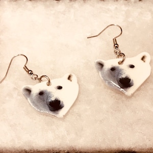 Wild animals earrings (zoo earrings, africa animal earrings, animal jewelry, lions, bears, alligators, meerkat, giraffe, penguin, elephant)