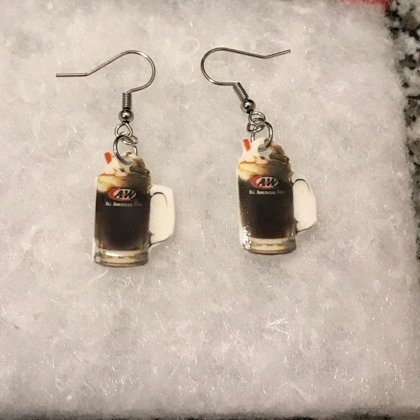 Soda earrings (junk food earrings , soda jewelry, junk food jewelry, miniature food earrings, sweet snacks, munchie, fizzy drink earrings)