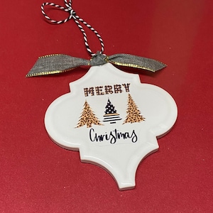 Thin Yellow line ornament (911 dispatcher ornament, 911 operator, thin line ornament)