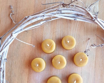 Hand-Poured Beeswax Tealights, 100% Pure Australian Beeswax
